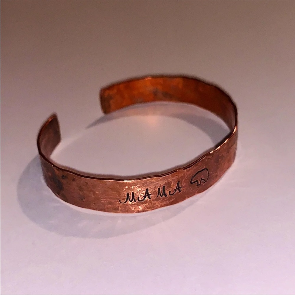 Mama Bear Copper Bracelet